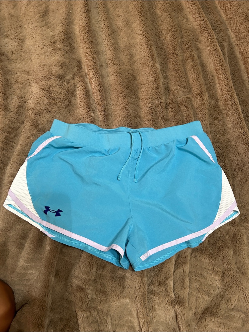 Under Armour Light Blue Athletic Shorts